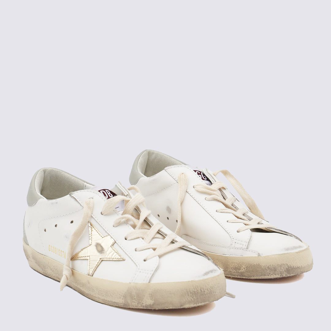 Golden Goose Sneakers - WHITE/PLATINUM/GREY | f65584558de6ae2204f0d0ce4bfa91cde77d7915
