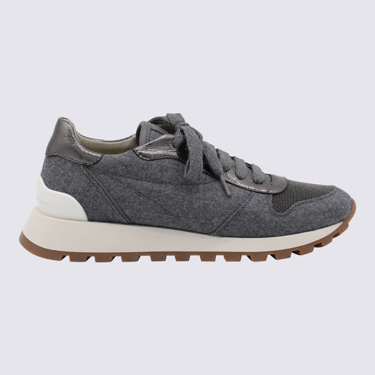 Sneakers Grigio Medio