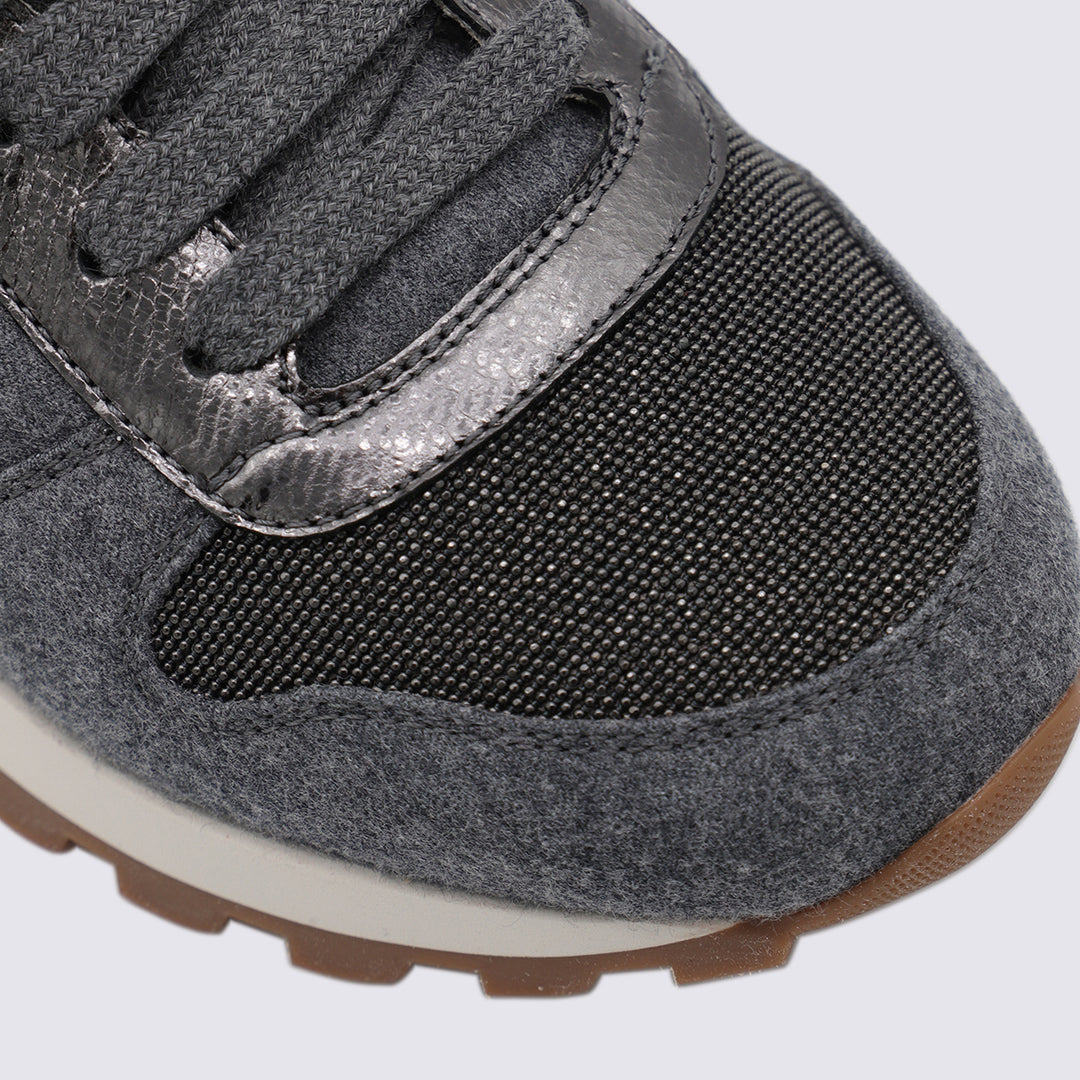 Brunello Cucinelli Sneakers - Grigio medio | 2b516a6a41fa466737ed7bfb6140b2e59d7a6dc0