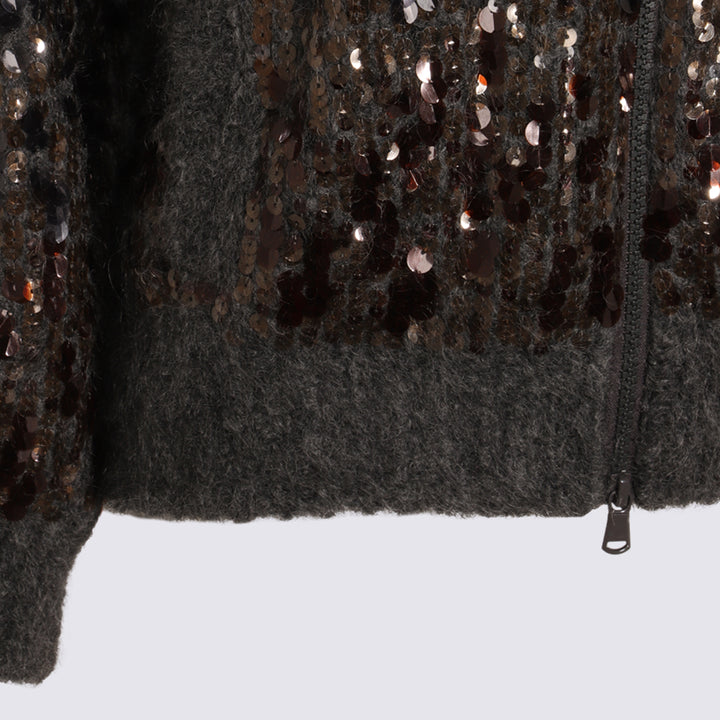 Brunello Cucinelli Sweaters - Blacks and greys | 9c9578d2e1e8be28233642dfb268f8ff0d2781fe