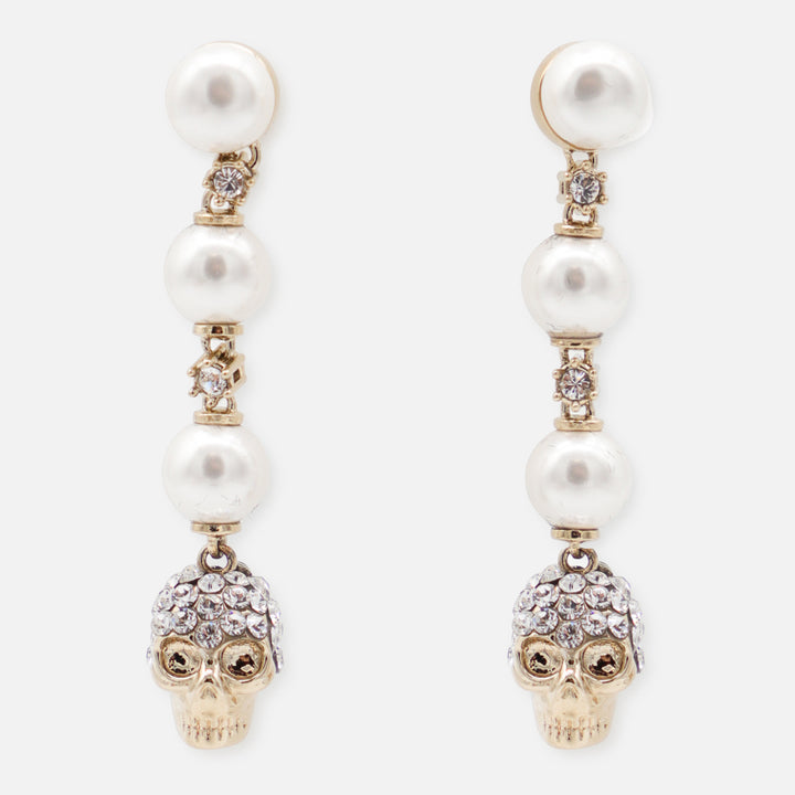 Alexander Mcqueen Bijoux - PEARL/SILVER | f10df9bf6ef54394d8b5fd61b850b670b88f00b2