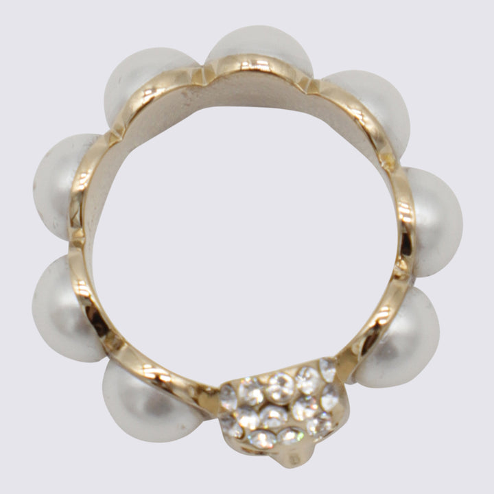 Alexander Mcqueen Bijoux - PEARL/SILVER | c00bc9e452749bf1b30e5e8303da8bcc9cf9903f