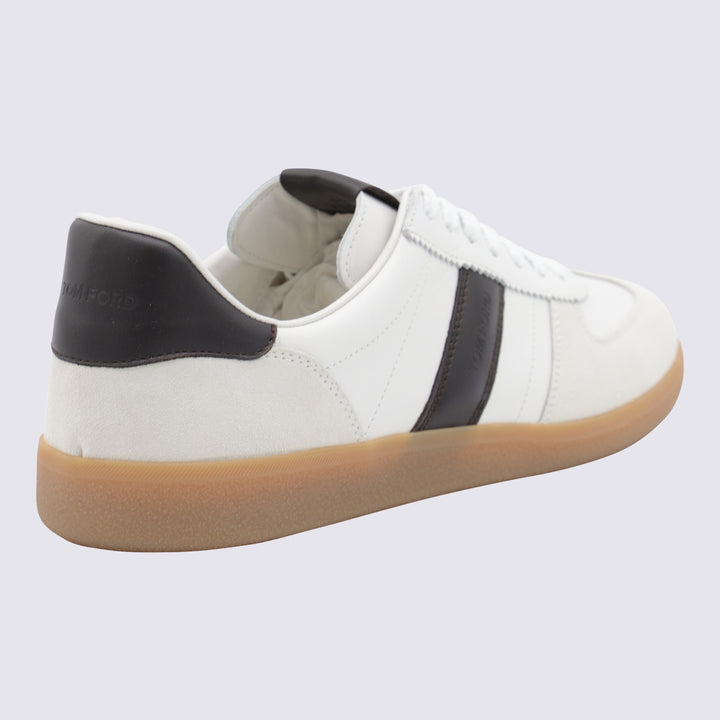 Tom Ford Sneakers - OPTICAL WHITE/WHITE + AMBER | e2a708b9e8ba8280245e121f872d4ceec85b324c