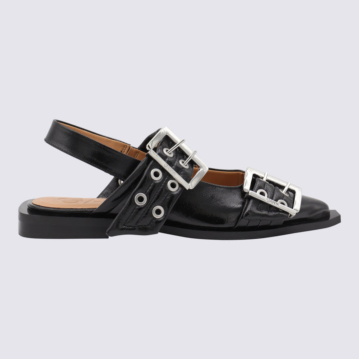 Ganni Flat shoes - Blacks and greys | 4aa5687c9557cf79eeb5880bbfa8b50e6ecd566e