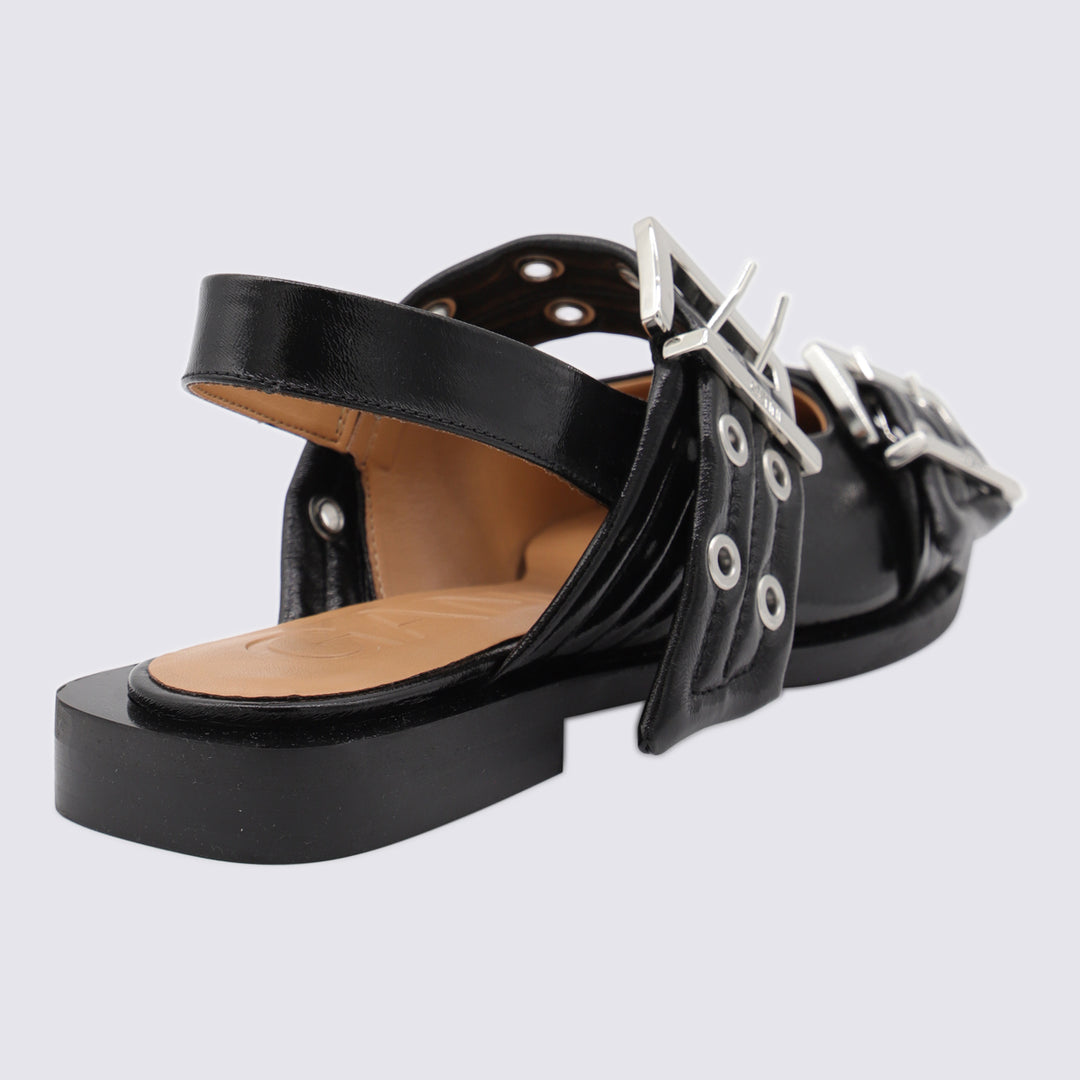 Ganni Flat shoes - Blacks and greys | 3ae47706a6100486ae8fe035789b1b854cae18f8