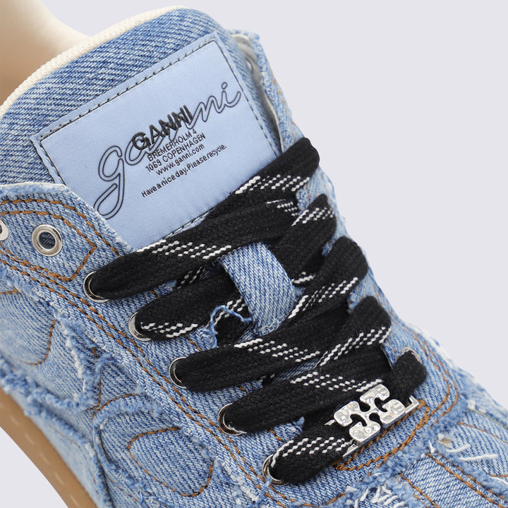 Ganni Sneakers - Blue and green | aea9512d4c154cb5f6a36b898669776e92585778