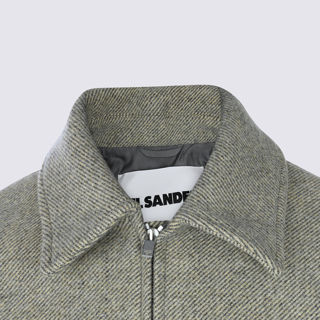 Jil Sander Jackets - Blue and green | ccb7d19fa18c32470f16c9f70f1c2d8767a23ba4