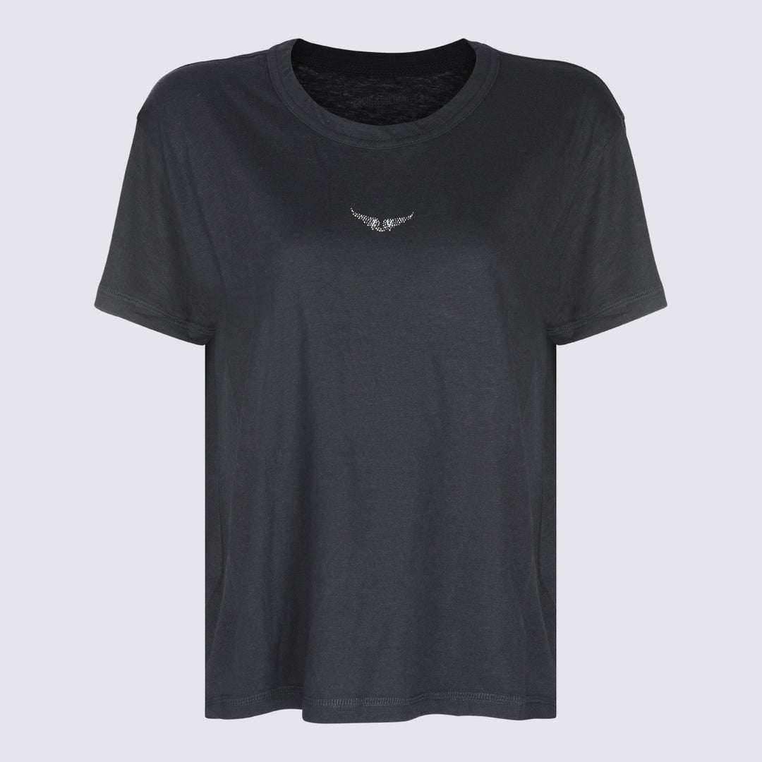 Zadig & Voltaire T-shirts and Polos - Blacks and greys | 2a774e6208ec9cf8de5aad25015c2fd1c4381264
