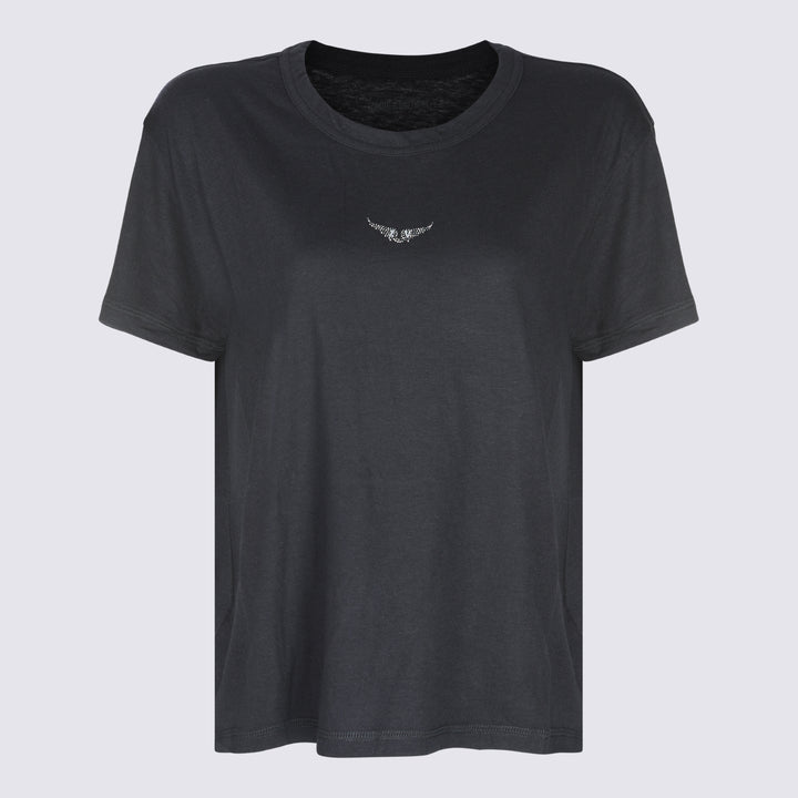 Zadig & Voltaire T-shirts and Polos - Blacks and greys | 2a774e6208ec9cf8de5aad25015c2fd1c4381264