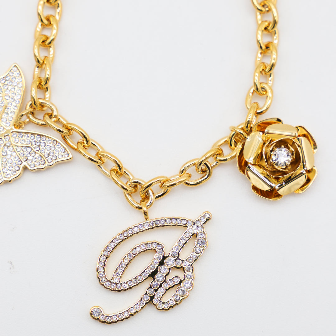 Blumarine Bijoux - GOLD/CRYSTAL | 5287c8afe520bdb5ed0cb18bfec998273896e43f
