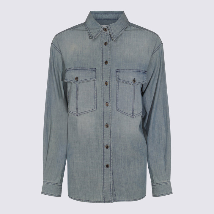 Marant Etoile Shirts - Blue and green | 44e5e78b039960b6876d23087fdf731c9daa16cb