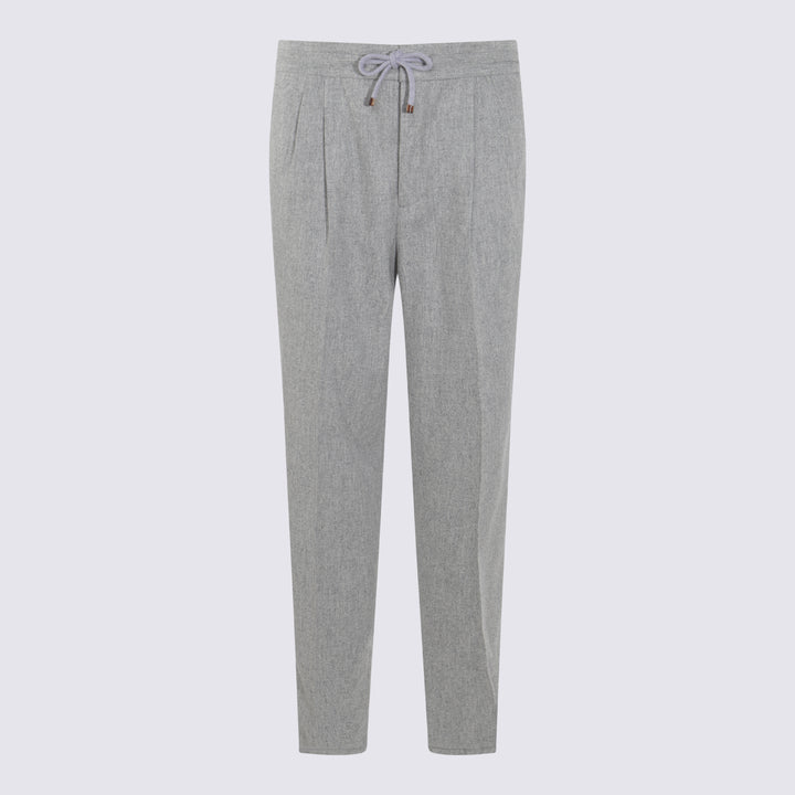 Brunello Cucinelli Trousers - Grigio medio | 14e548f4f83f3d4533910d33bb7185344a64ea5c