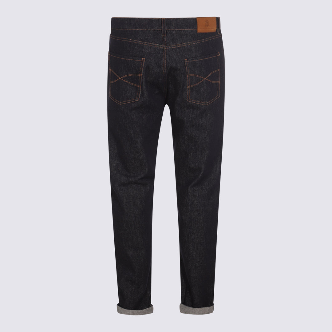 Brunello Cucinelli Jeans - Blue and green | b5d46241e385c2c092b4890473aa5a6d5e2d4963