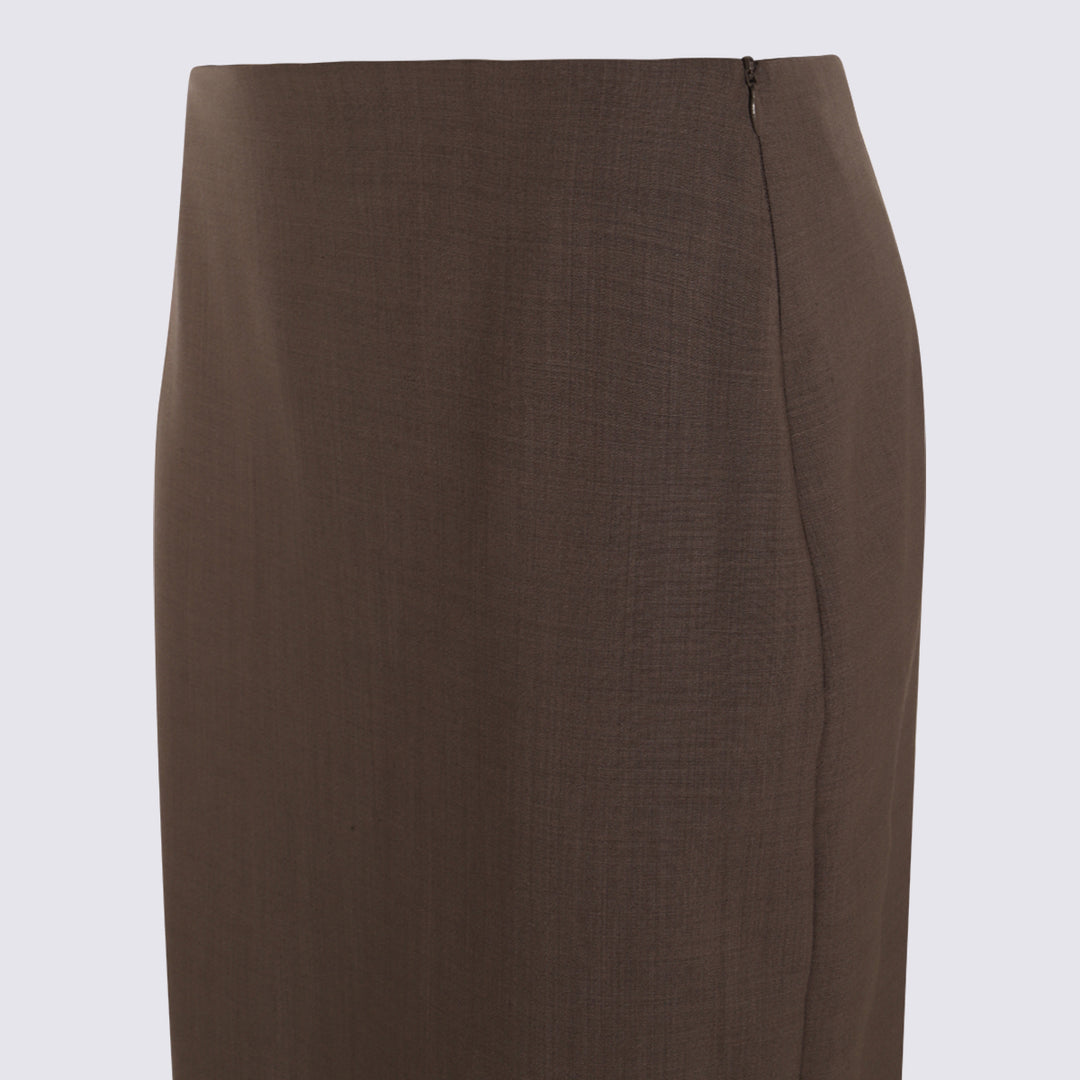 Brunello Cucinelli Skirts - Brown | a3c7bca19eaa8c1a6261afd5bf90b0ea2a09e349