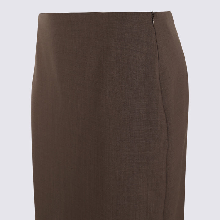 Brunello Cucinelli Skirts - Brown | a3c7bca19eaa8c1a6261afd5bf90b0ea2a09e349