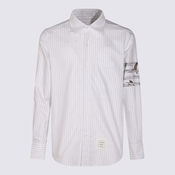 Thom Browne Shirts - MED GREY | 0204fcc89fc8ae341a9853bba7939be38560b70e