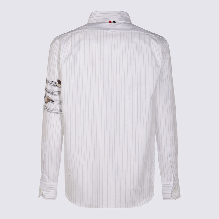 Thom Browne Shirts - MED GREY | 58b8654079f7cd0125ba3f2241aed0959444bc52