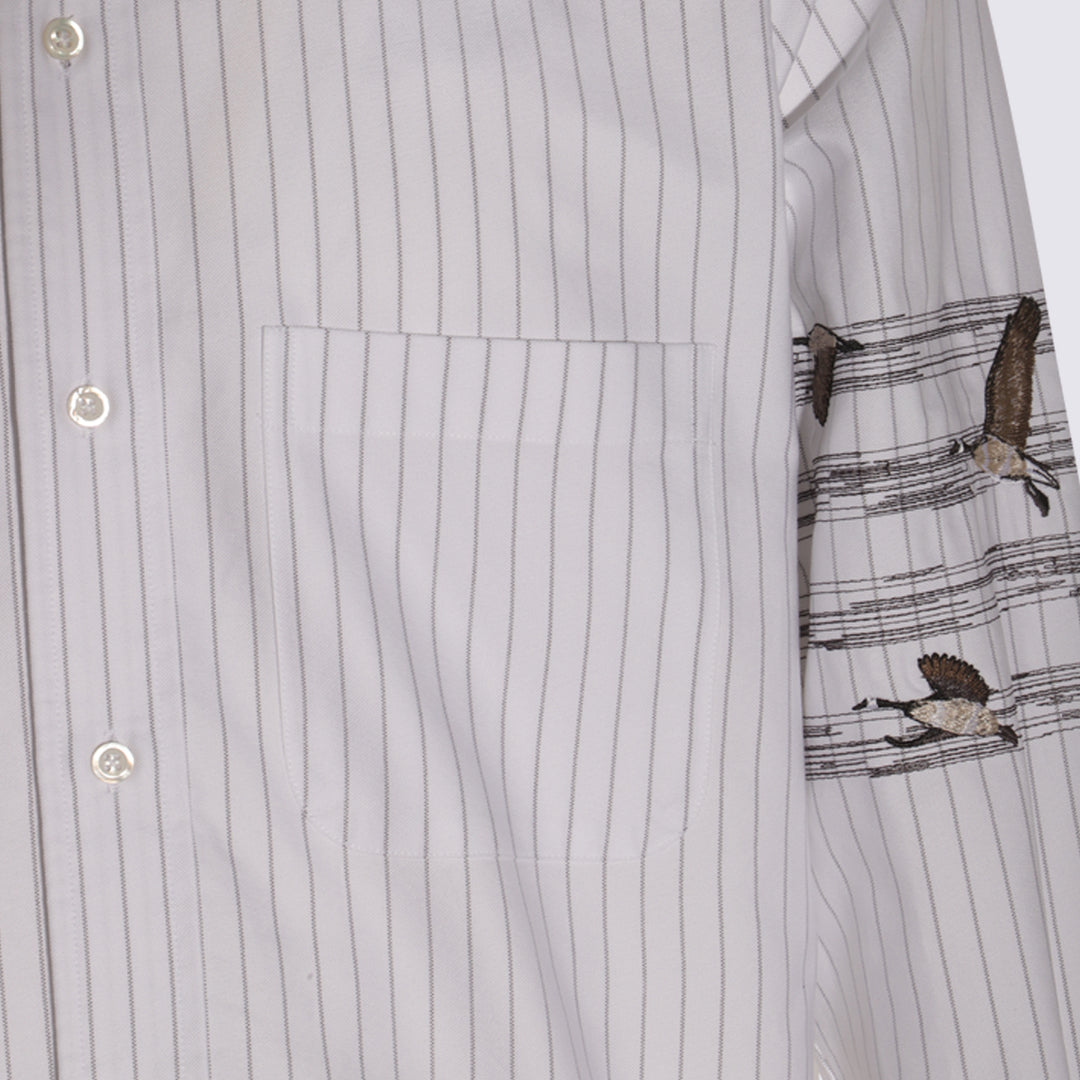 Thom Browne Shirts - MED GREY | b492aec717e674b76b39685f01892fe831340c2a