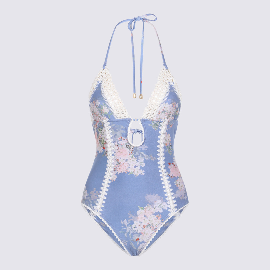 Zimmermann Sea clothing - TEA BLUE BOTANICAL FLORAL | 7497ca5bf09de1ffb3a144521540b8877ffe313f