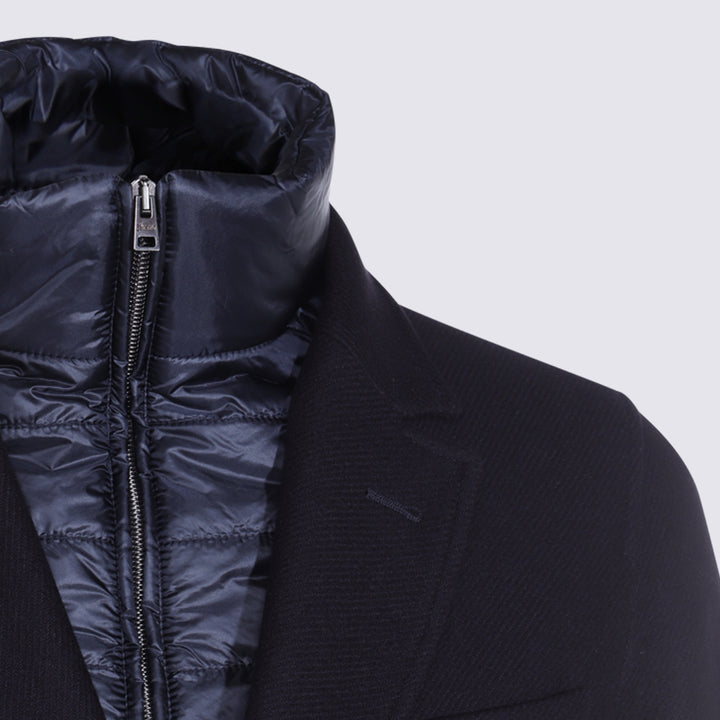 Herno Coats - Blue and green | 5de4d67413be0318691d70f6599dcbd4a8ccd294