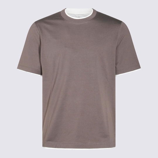 T-Shirts And Polos Brown