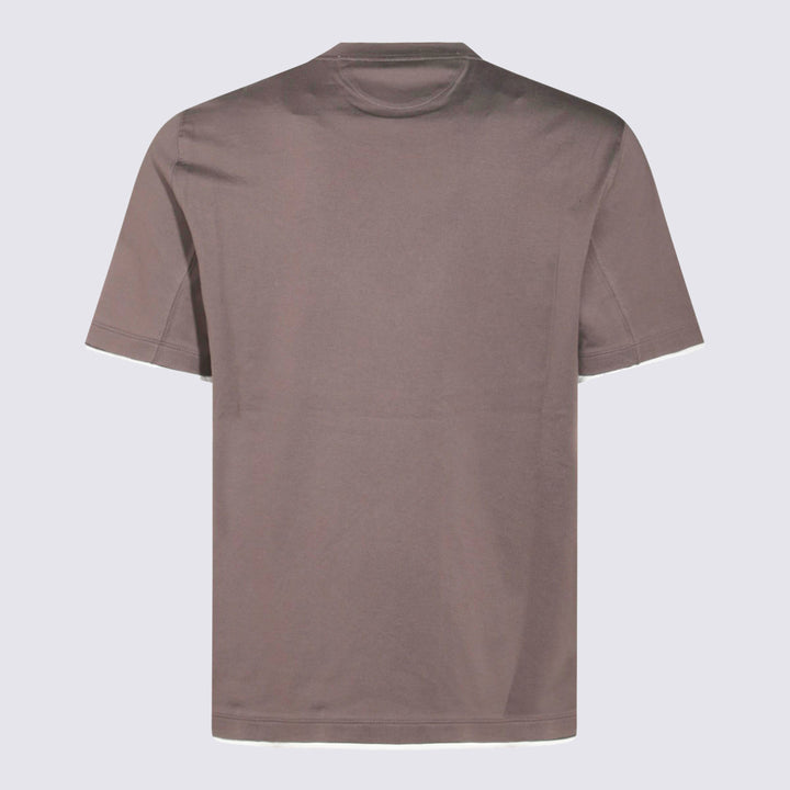 Brunello Cucinelli T-shirts and Polos - Brown | b3c72349db7e0e2af7567e4f56157fe8637a5aa7