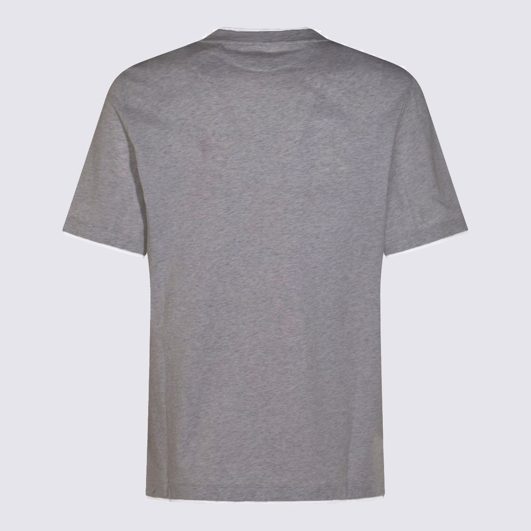 Brunello Cucinelli T-shirts and Polos - Grigio medio | b2427cfb357e3fbcfcb0201273884eddaa102b95