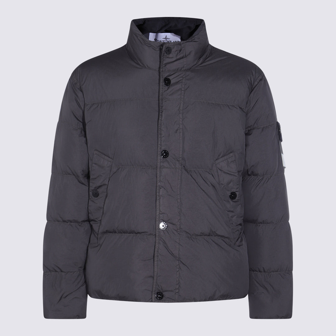 Stone Island Coats - LEAD GREY | 83936ab8ca6ac7119cb0147f1fd405e0e468a449