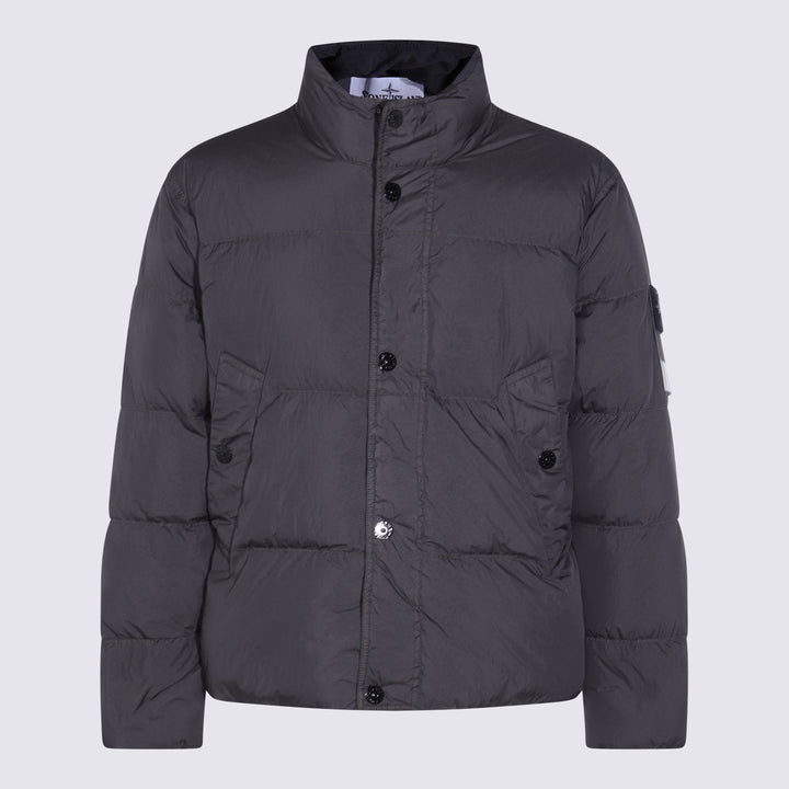 Stone Island Coats - LEAD GREY | 83936ab8ca6ac7119cb0147f1fd405e0e468a449