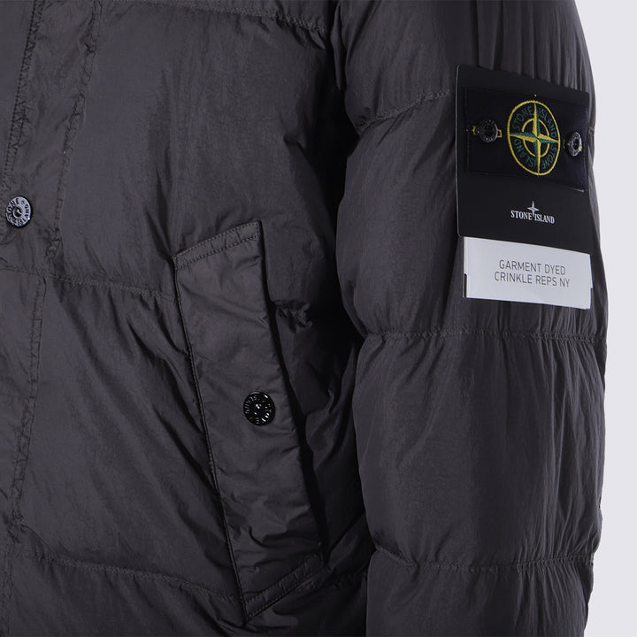 Stone Island Coats - LEAD GREY | 150bdd2f4ae2302a150bdd5bf5089dd31666643e