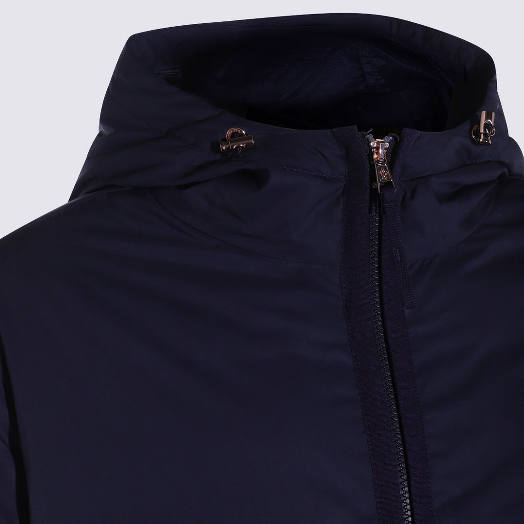 Moncler Genius Gilga Farm By Donald Glover Coats - Blue and green | b6ce05c816e1f8b8e17eb11c8d13319c6b23e963