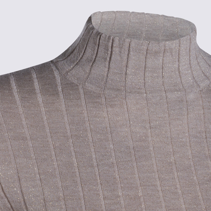 Brunello Cucinelli Sweaters - DESERTO | f522a376d793bcd3108ed64ea4acaf70f5496bc5