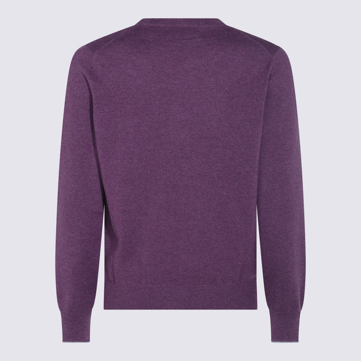 Brunello Cucinelli Sweaters - RADICCHIO | 614daef6b0beca9d62e7cc6e4604f64d1b7a233a