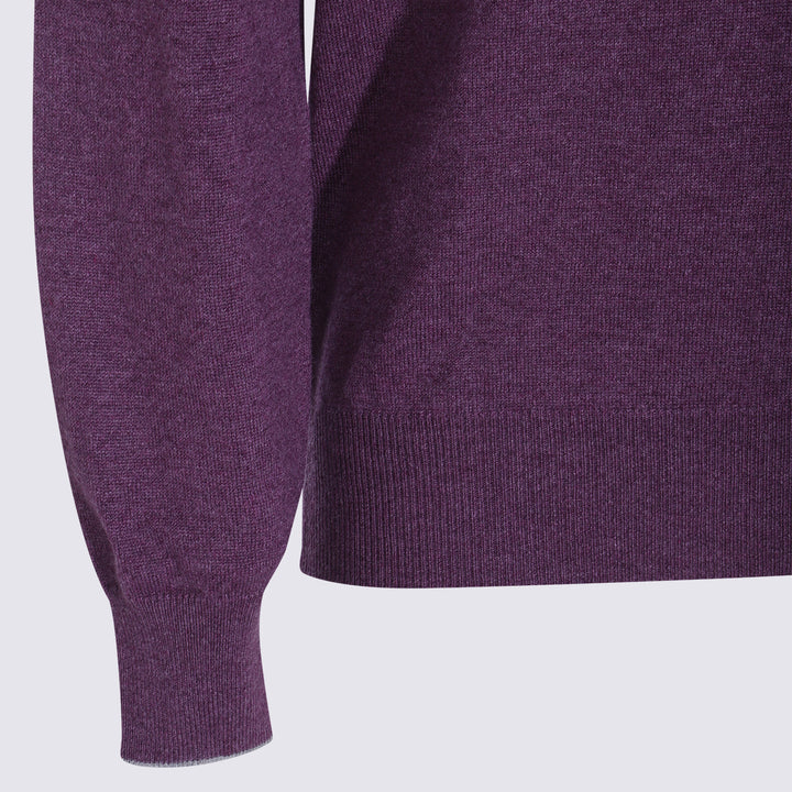 Brunello Cucinelli Sweaters - RADICCHIO | 807110a2be55ae603571c8ac2c2d1821f5d9ac65