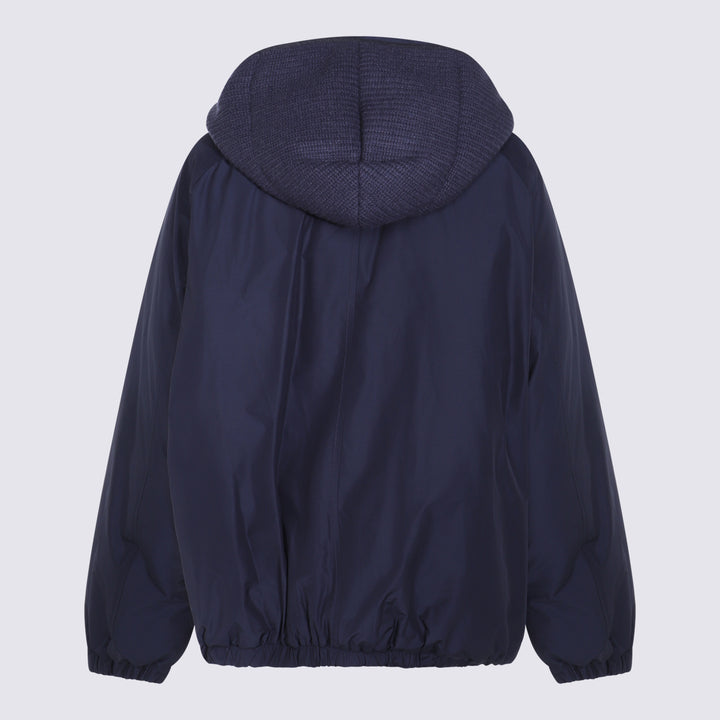 Brunello Cucinelli Coats - BLU PROFONDO | eca3bf436f88f13f781740bdd2e3bca5901b59a5