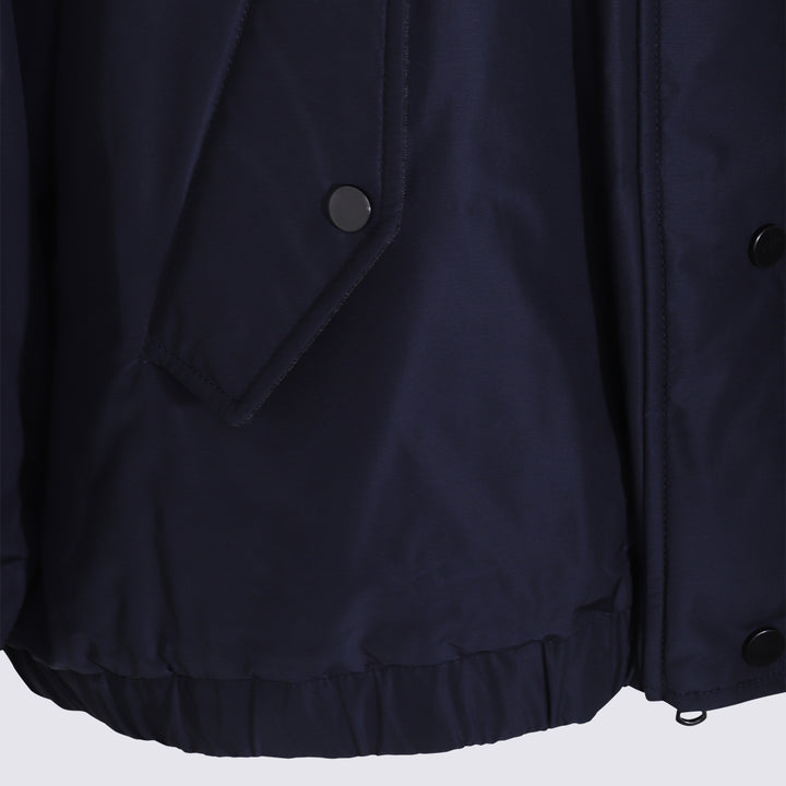 Brunello Cucinelli Coats - BLU PROFONDO | 63ceb9cf8f4982ebdf7189f03459e37b69d91fe6