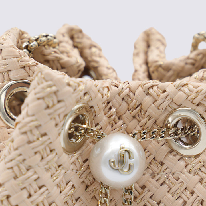 Jimmy Choo Bags - NATURAL/GOLD/LIGHT GOLD | 4995d8d62a3e02db72ff34e39aacf1225c4b11ca