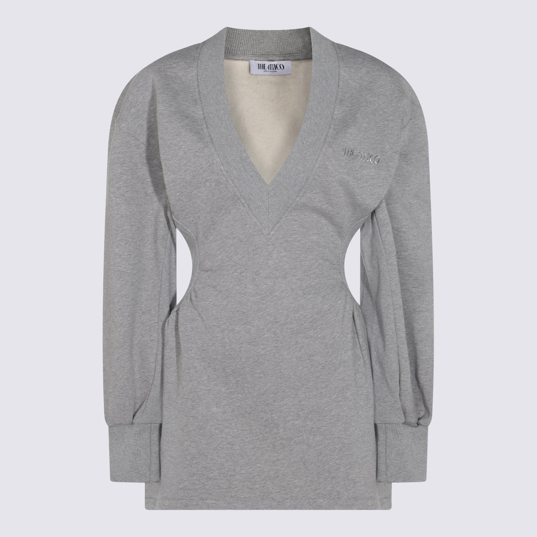 The Attico Dresses - MELANGE GREY | acab93e6134ecfbb6ec59057649210f9c1946030