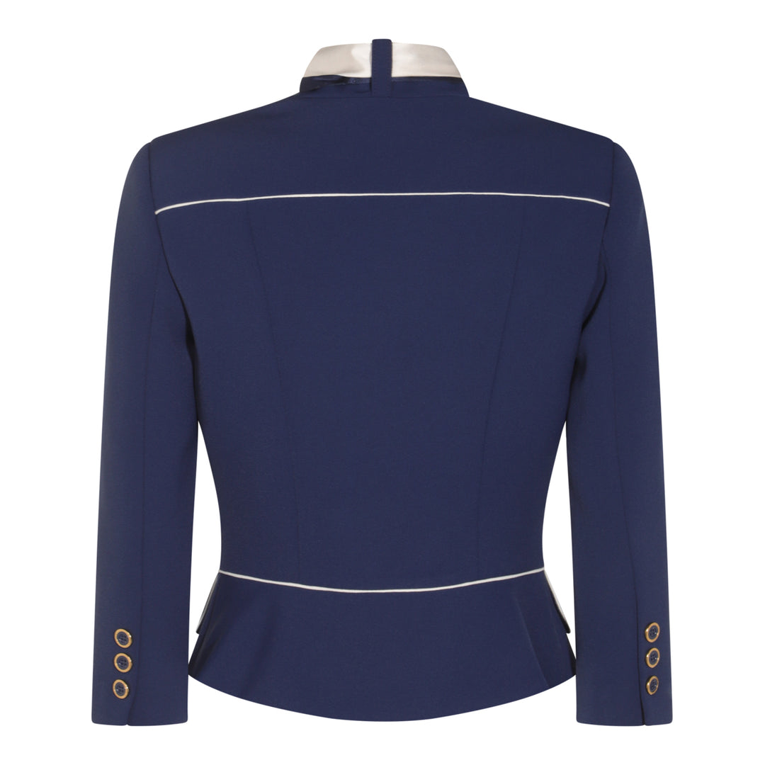 Elisabetta Franchi Jackets - Blue and green | 50b90f02caac3a5d06f5d6c7a11d7180797019b6