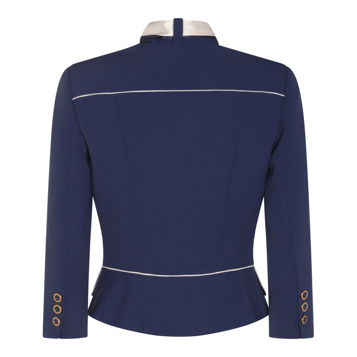 Elisabetta Franchi Jackets - Blue and green | 50b90f02caac3a5d06f5d6c7a11d7180797019b6