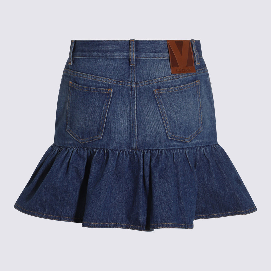 Valentino Skirts - MEDIUM BLUE | eb87785c53f67fc1bc5571152eb3e4f9f6cdeb0b