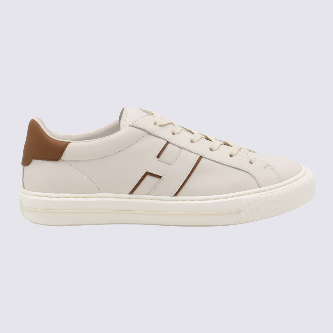 Hogan Sneakers - WHITE-COGNAC | 570bc8acde600996d2043b3b28187f4f13891e87