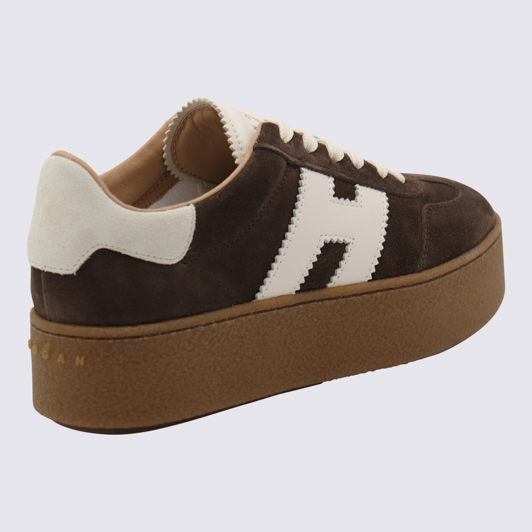 Hogan Sneakers - Brown | 394de9a9d241d54460d7b9809255dc622a2dffed