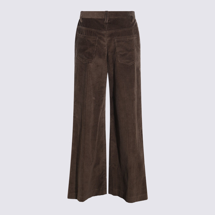 Brunello Cucinelli Trousers - LEGNO | 98775bdbb0d39497578708ce32cf99a3efb08ea3