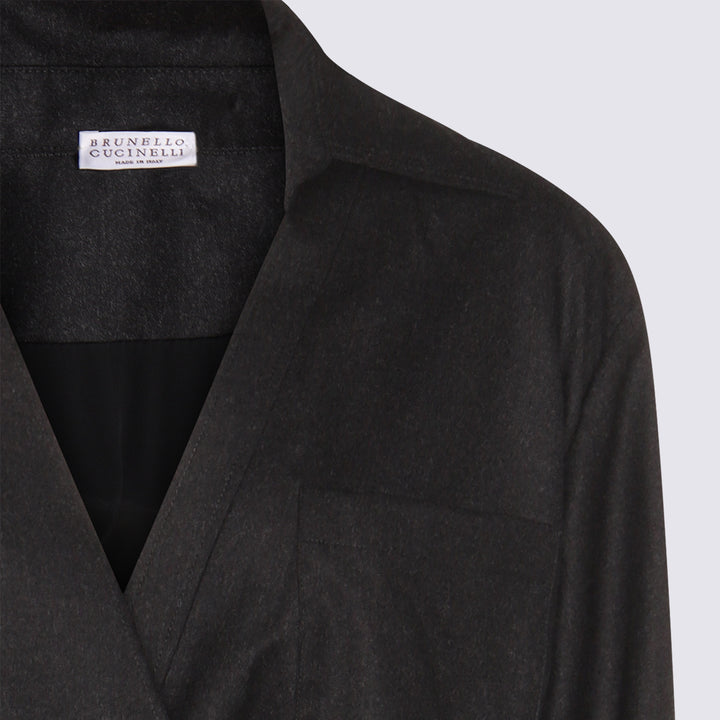 Brunello Cucinelli Dresses - Blacks and greys | 4ba7d1b345658115c8a7674f97ca1138929275d6
