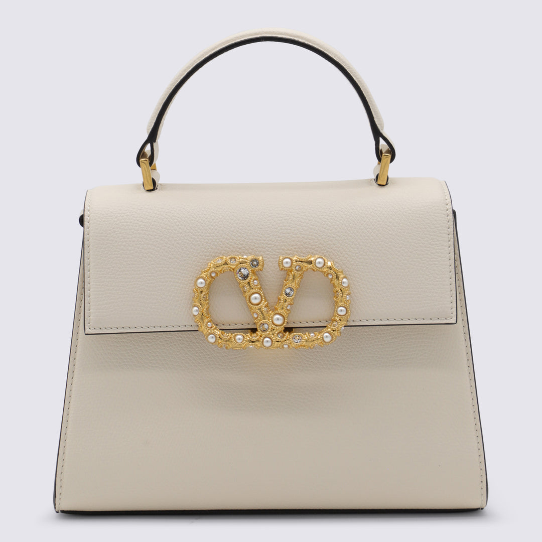 Valentino Garavani Bags - LIGHT IVORY/CRYSTAL | 2e42816770ab34298f38e495abc6c74c586aa7a1