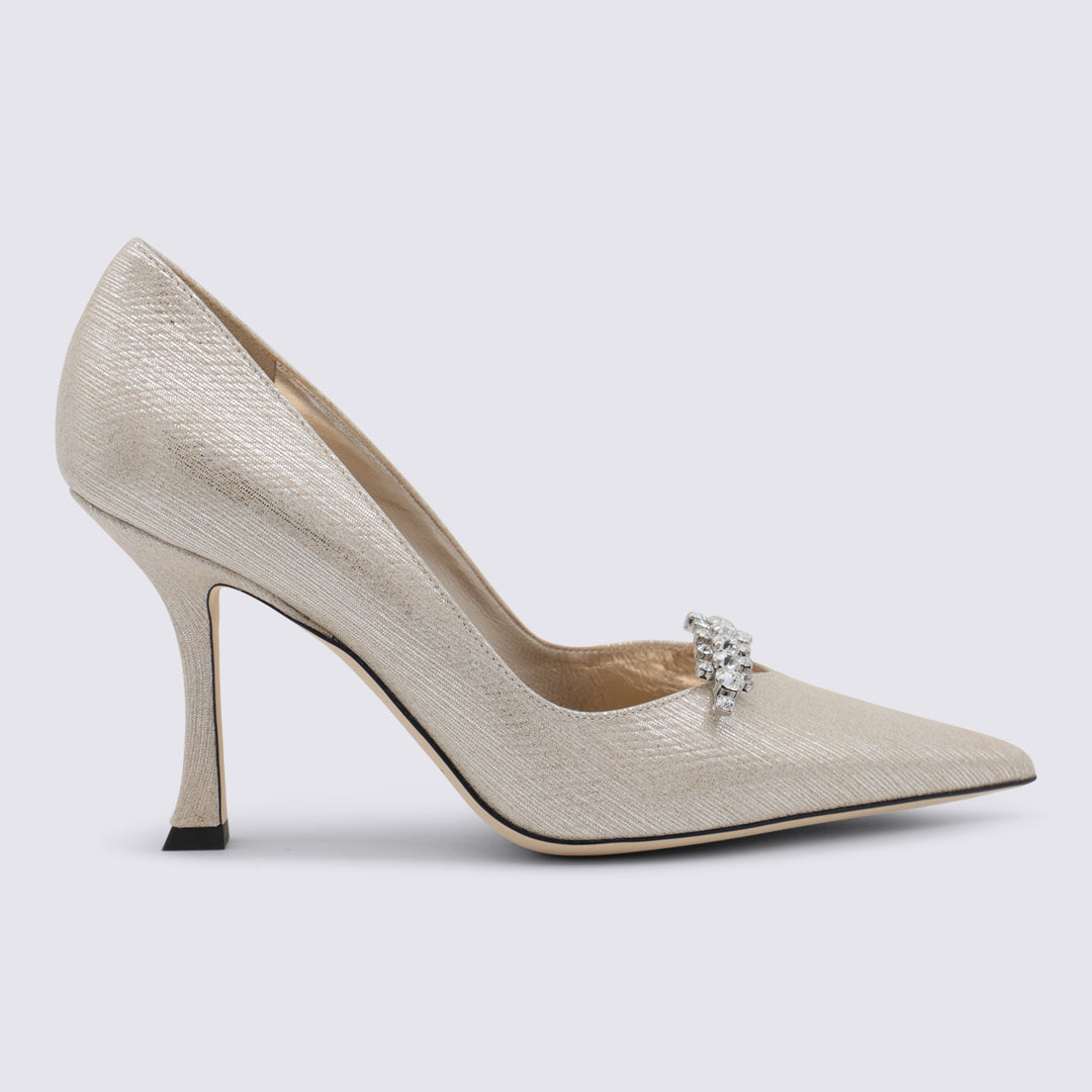 Jimmy Choo With Heel - SOFT GOLD | d203de97a9e5c95d2da21be9ee0716f47d120672