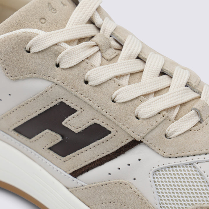 Hogan Sneakers - BEIGE-BROWN | be509313f9500e6748165b42a17764171ed9431b