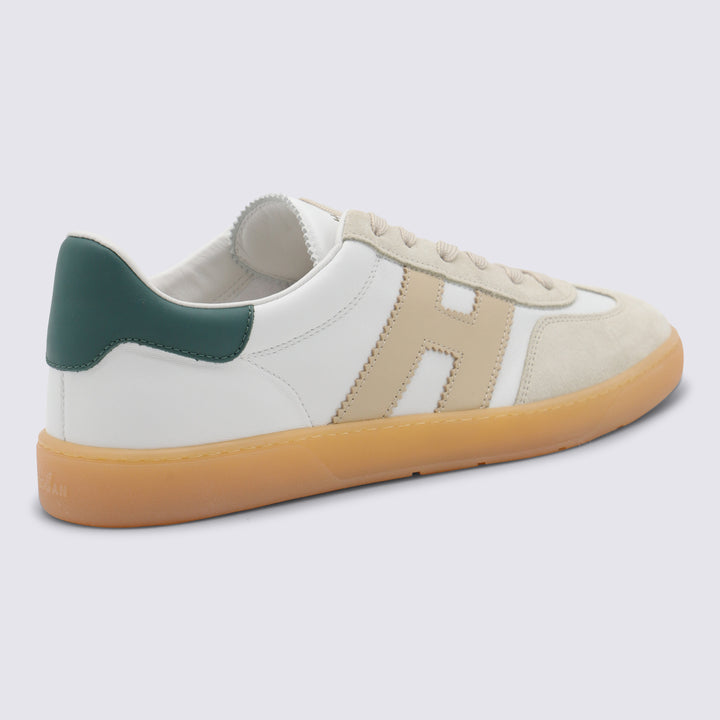 Hogan Sneakers - WHITE-BEIGE-GREEN | f6c326acdb2ffe4f00cf8a855fbf31df8d48554c