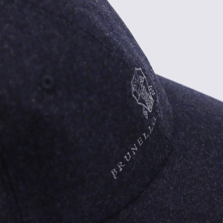 Brunello Cucinelli Hats - Blue and green | 8e99c7f6baf9f49fe406197afe665545f88bae0f